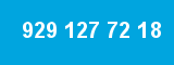 929 127 72 18